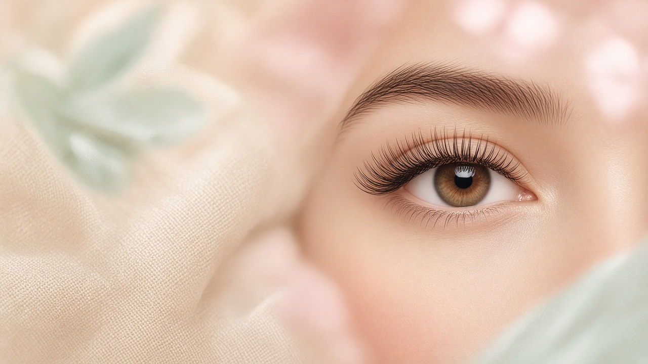 Soft, polished classic lash set in natural light